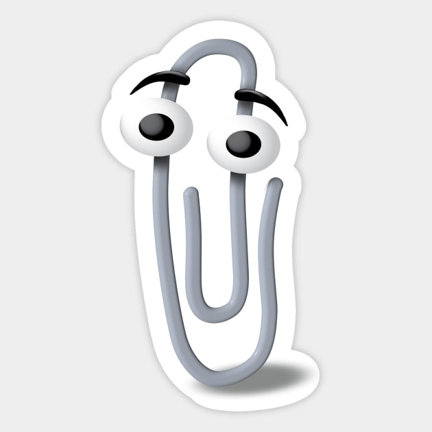 Clippy Sticker by TSP & OE Podcasts